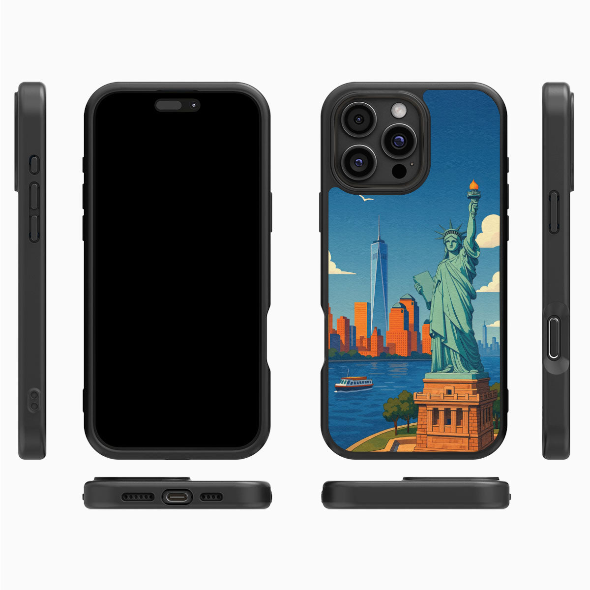 Newyork - iPhone 16 Pro Max Case #case type_core (magsafe), #case type_core (non magsafe)
