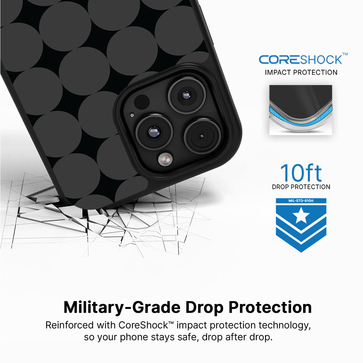 Night Eclipse - iPhone 16 Pro Max Case #case type_core (magsafe), #case type_core (non magsafe)