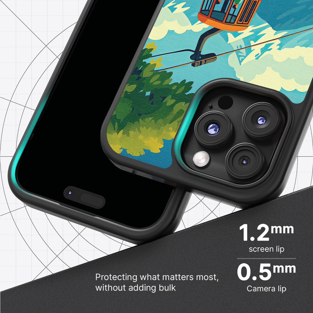 Queenstown - iPhone 16 Pro Max Case #case type_core (magsafe), #case type_core (non magsafe)