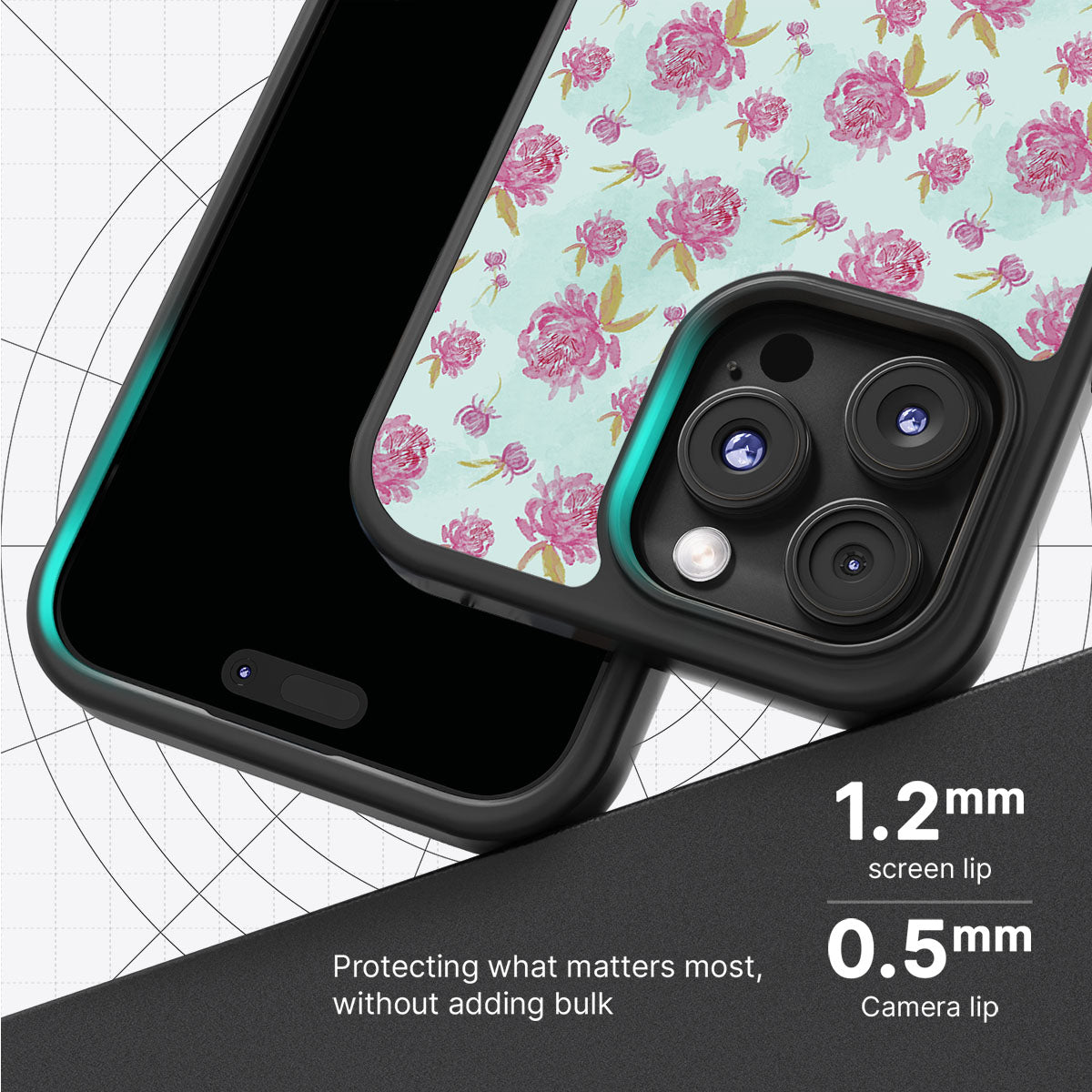Rose Showers - iPhone 16 Pro Max Case