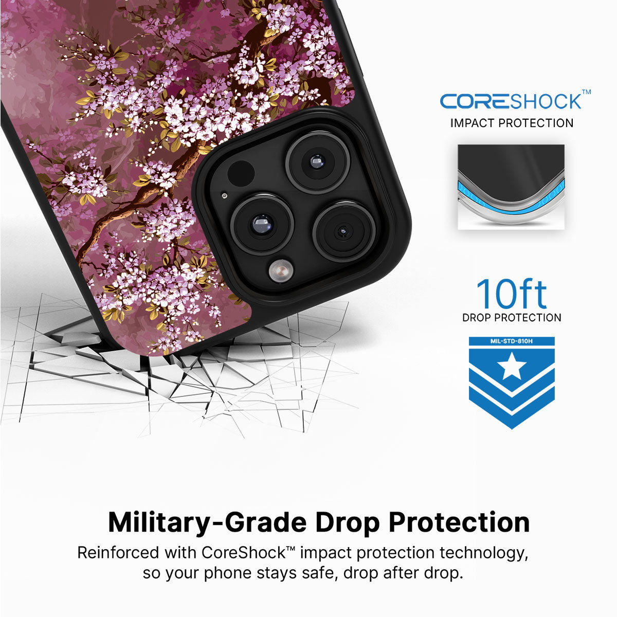 Rose Whisper - iPhone 16 Pro Max Case #case type_core (magsafe), #case type_core (non magsafe)