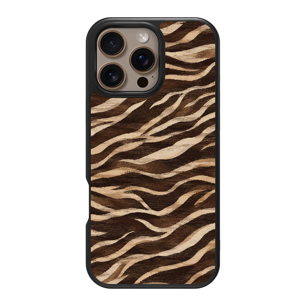 Savanna Silk design back view – iPhone 16 Pro Max case