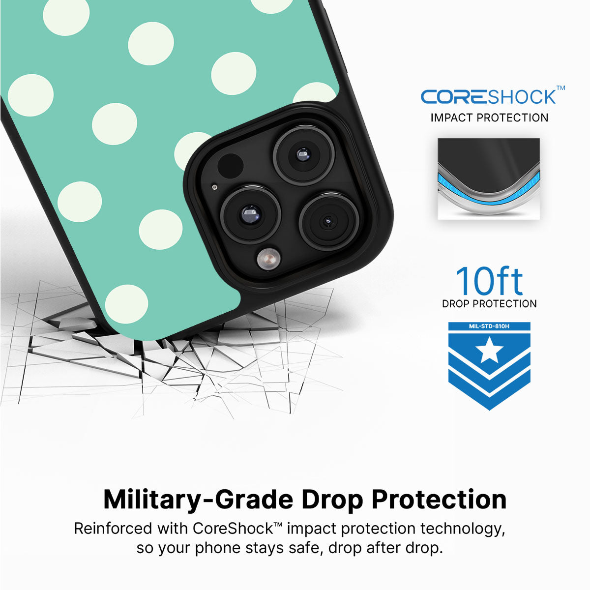 Sea Mist - iPhone 16 Pro Max Case #case type_core (magsafe), #case type_core (non magsafe)