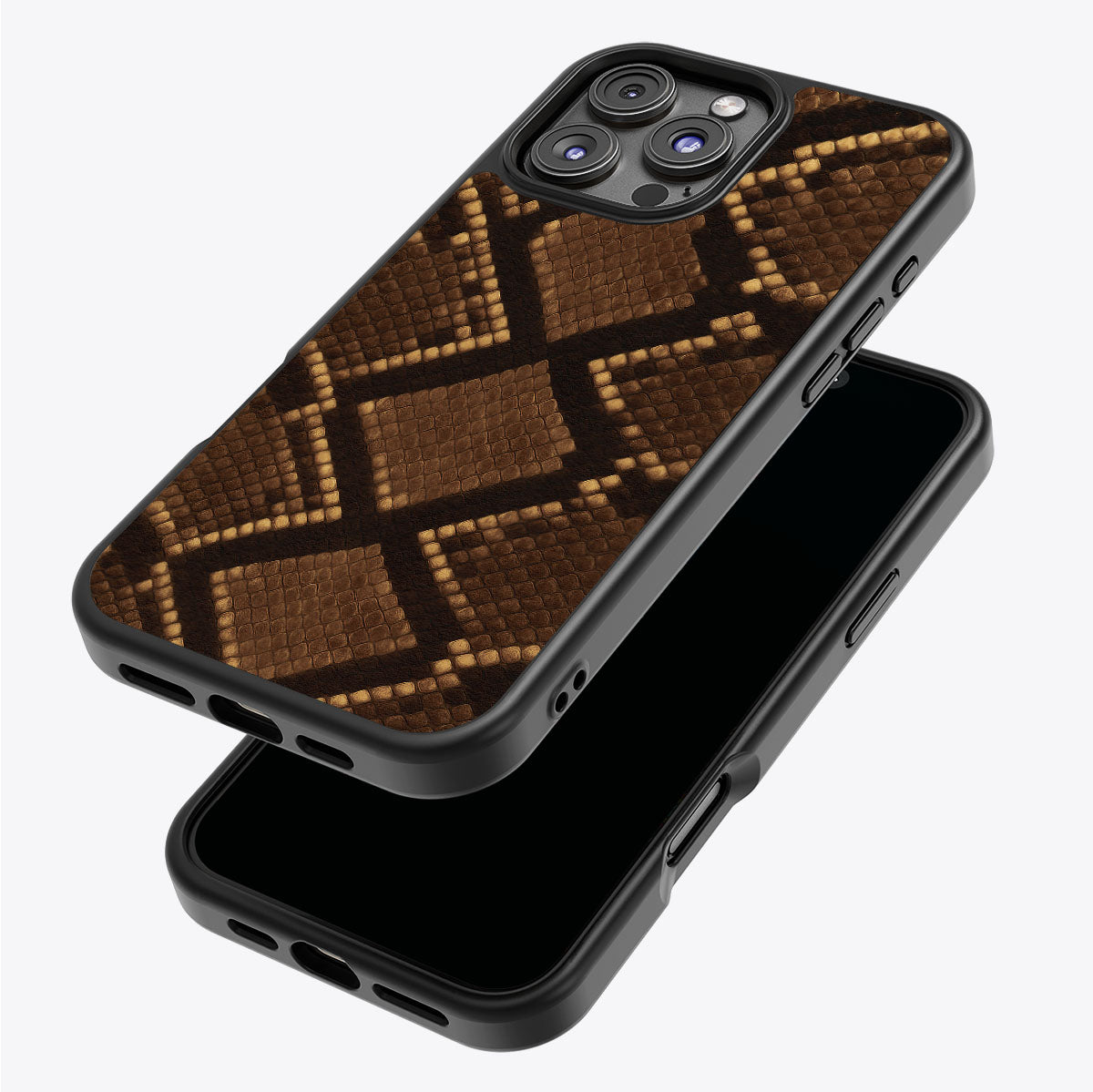 Sepia Snake - iPhone 16 Pro Max Case #case type_core (magsafe), #case type_core (non magsafe)