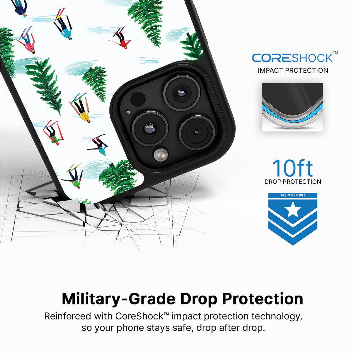 Ski Club - iPhone 16 Pro Max Case #case type_core (magsafe), #case type_core (non magsafe)