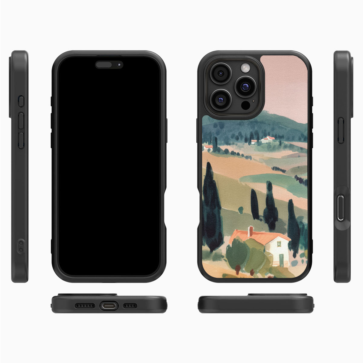 Tuscan Holiday - iPhone 16 Pro Max Case #case type_core (magsafe), #case type_core (non magsafe)