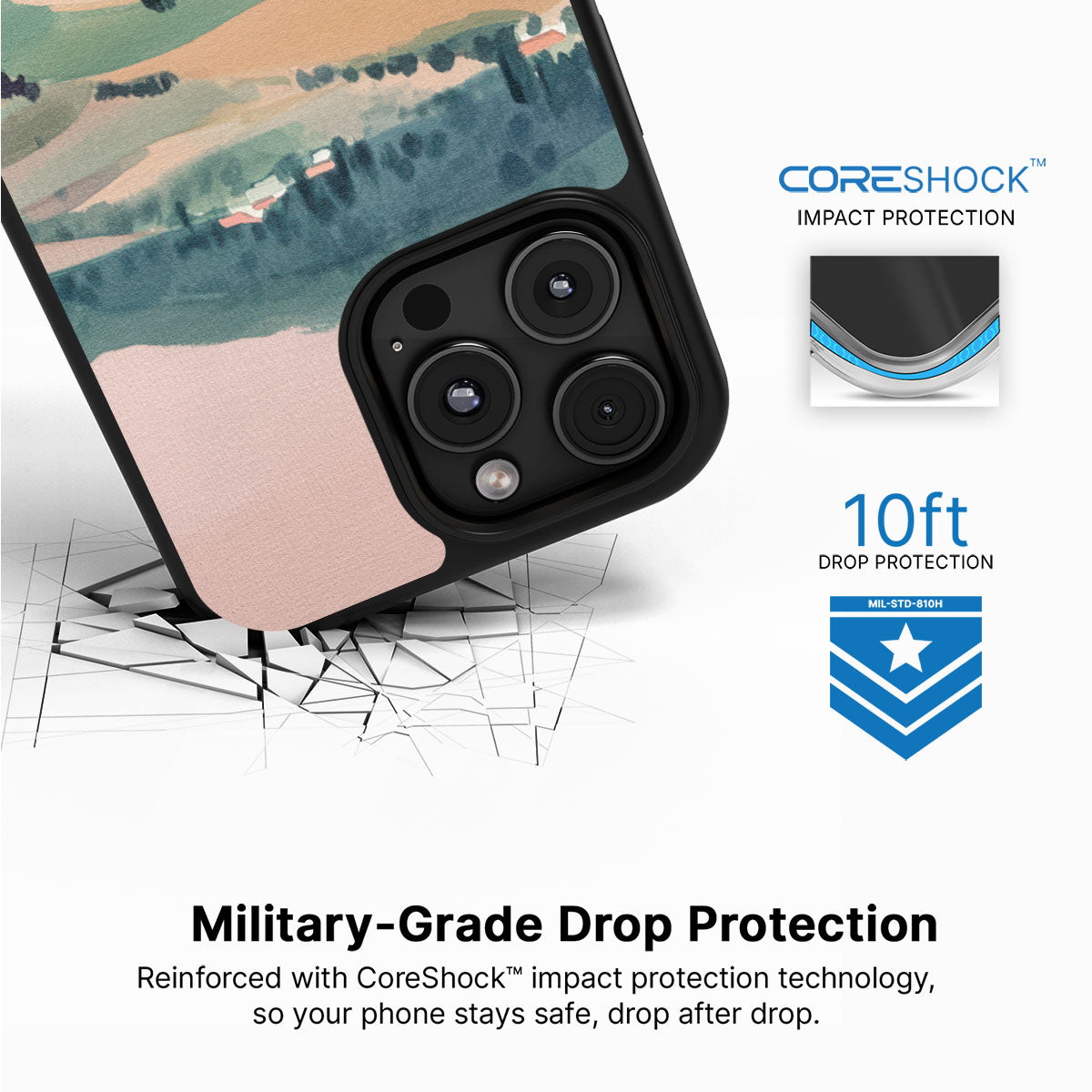 Tuscan Holiday - iPhone 16 Pro Max Case #case type_core (magsafe), #case type_core (non magsafe)