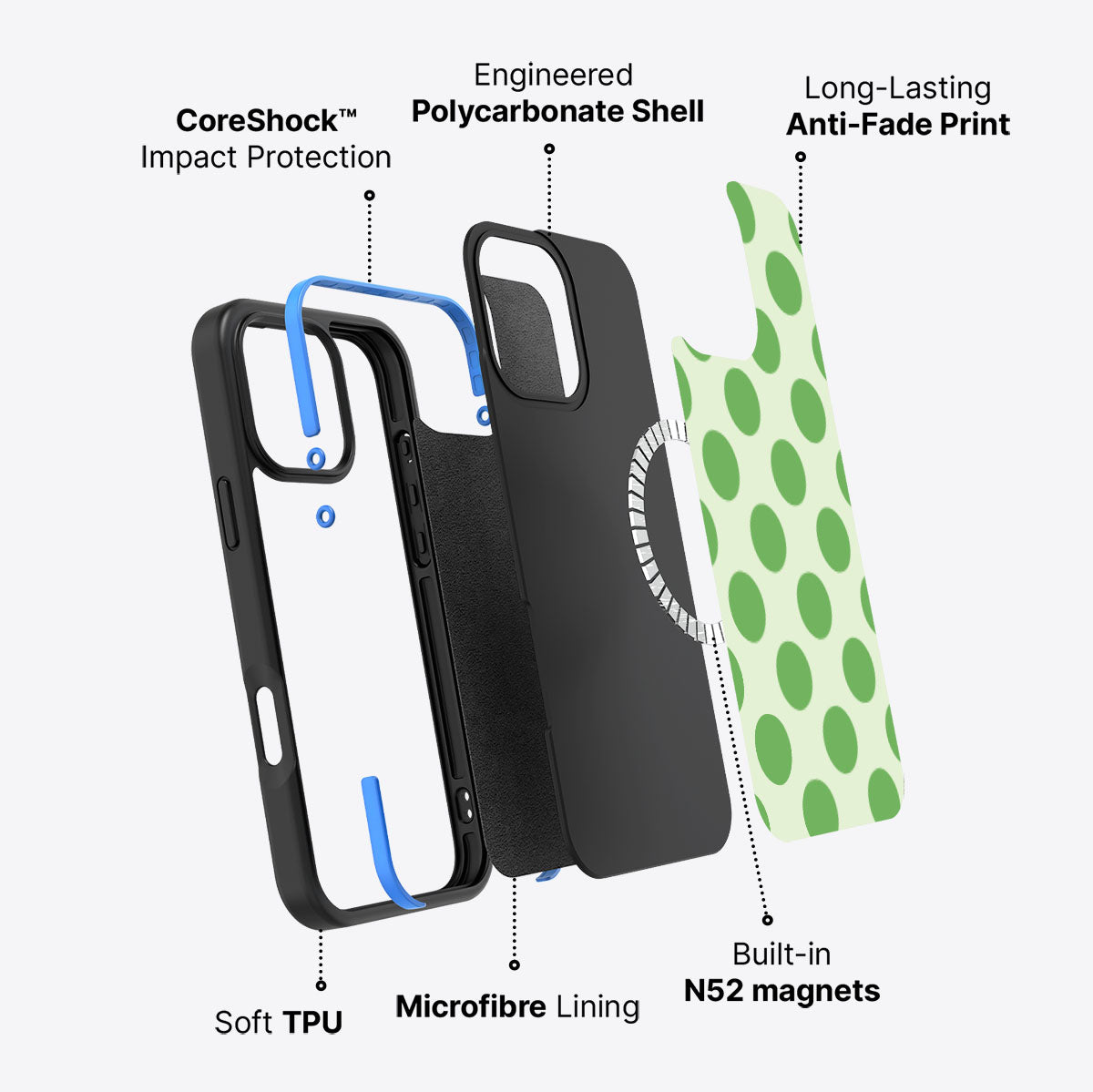 Versailles Garden - iPhone 16 Pro Max Case #case type_core (magsafe)