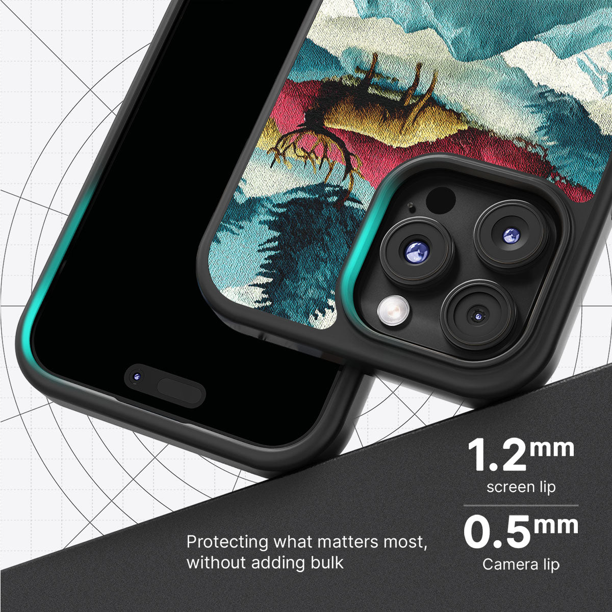 Winter Impressions - iPhone 16 Pro Max Case #case type_core (magsafe), #case type_core (non magsafe)