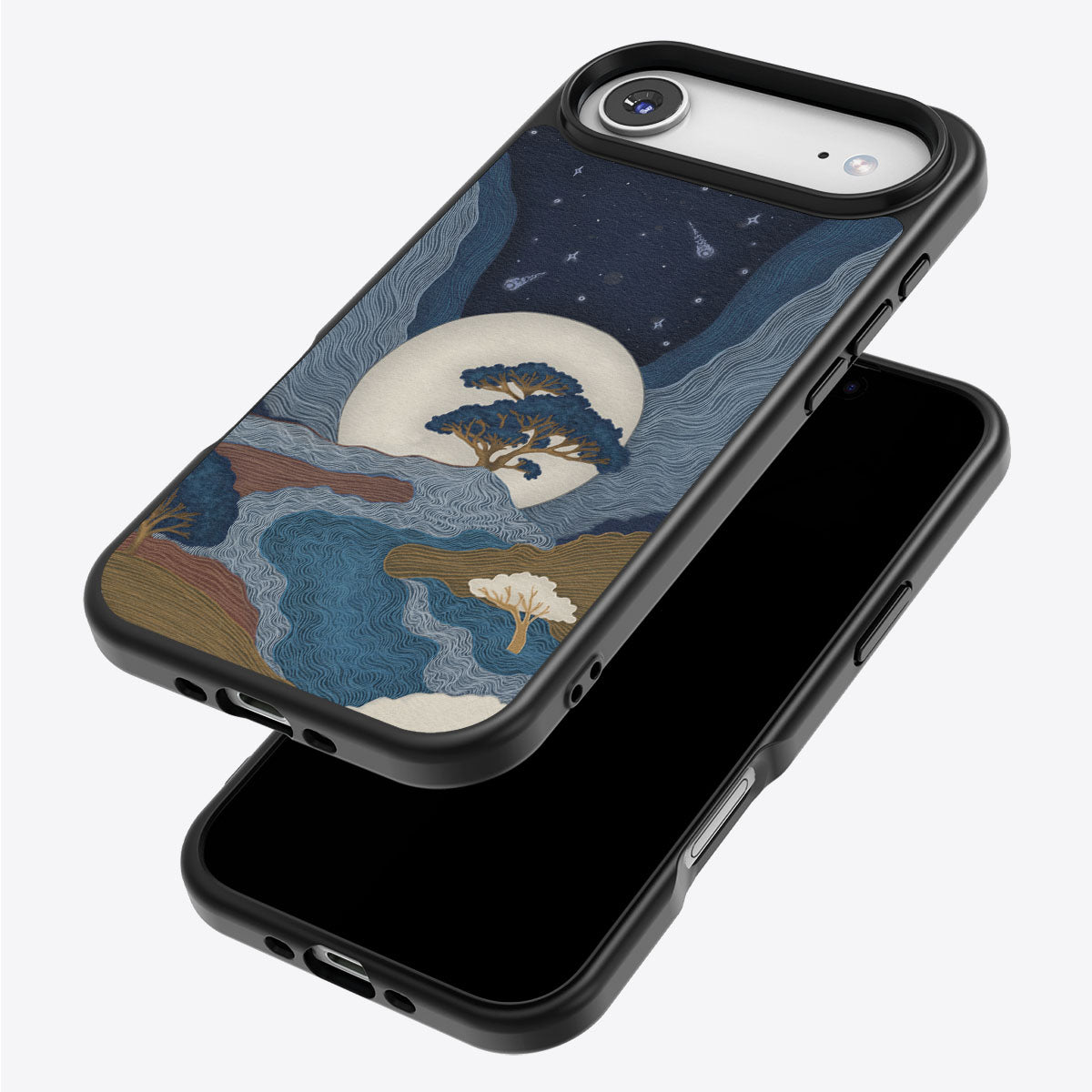 Aura Farming iPhone Air case – back and side view