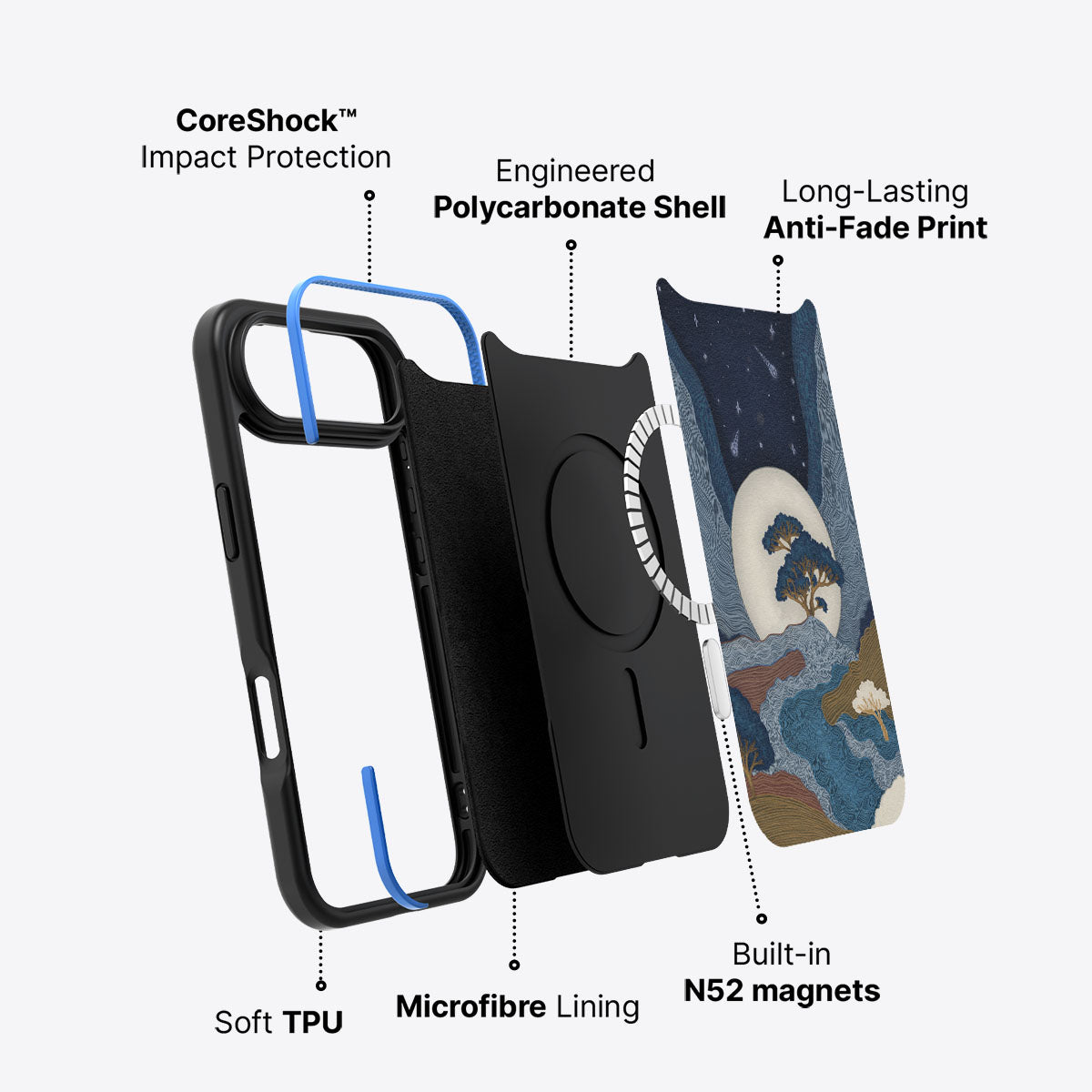 iPhone Air case construction – Aura Farming phone case
