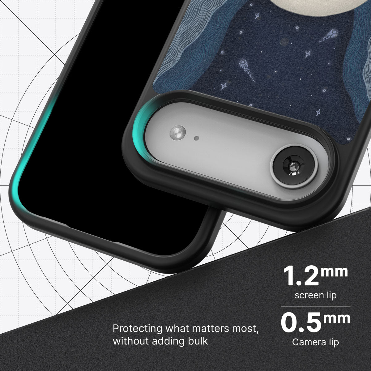 Aura Farming slim iPhone Air phone case