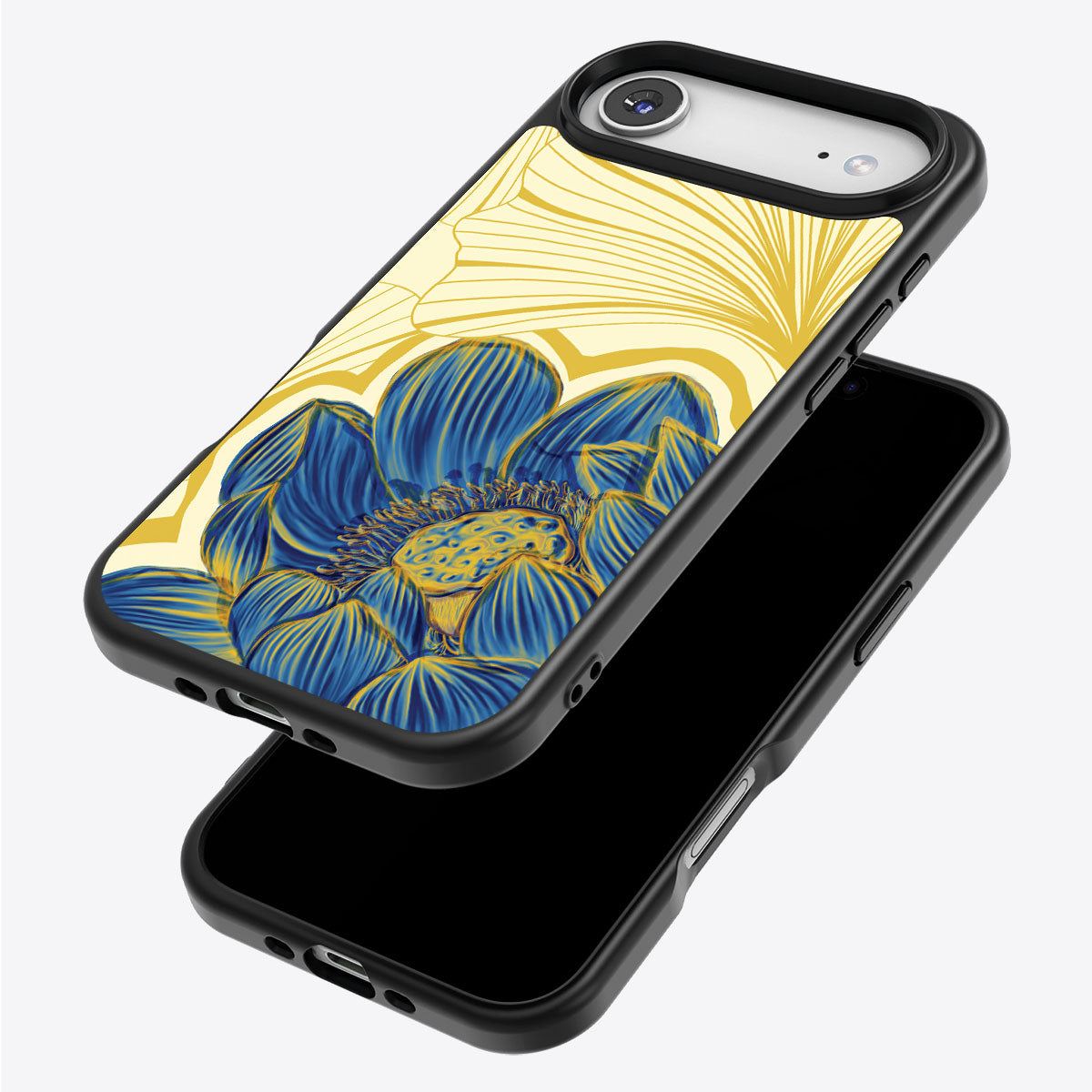 Blue Lotus - iPhone 17 Air Case #case type_core (magsafe), #case type_core (non magsafe)