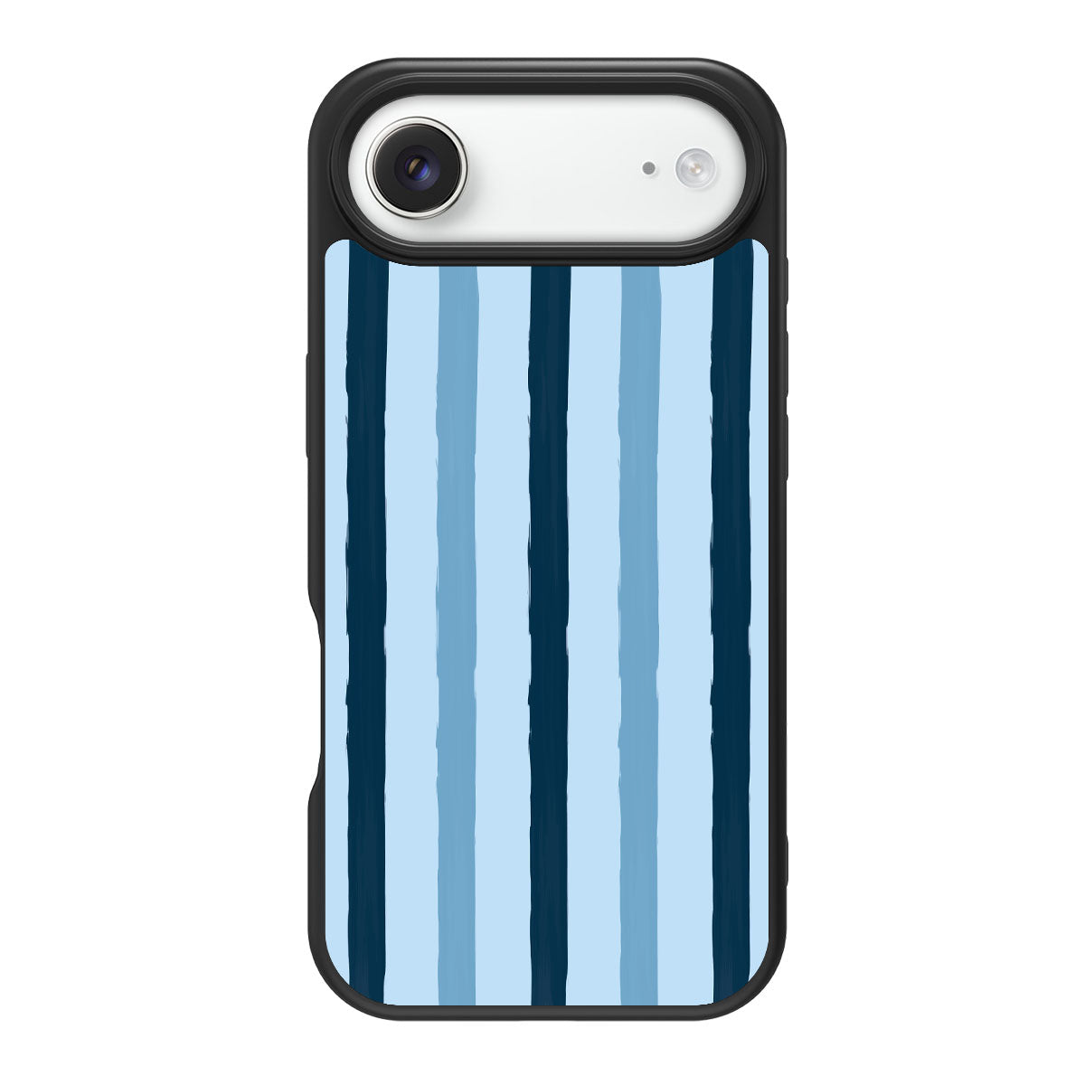 Blue Watercolor Stripes - iPhone 17 Air Case #case type_core (magsafe), #case type_core (non magsafe)