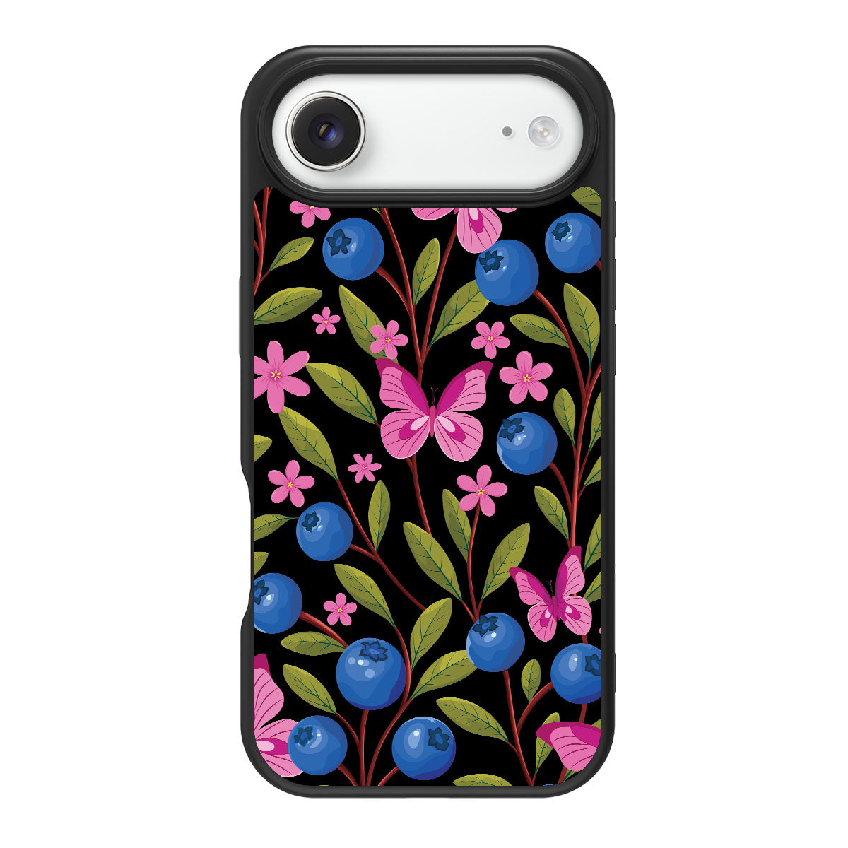 Blueberry Butterflies - iPhone 17 Air Case #case type_core (magsafe), #case type_core (non magsafe)