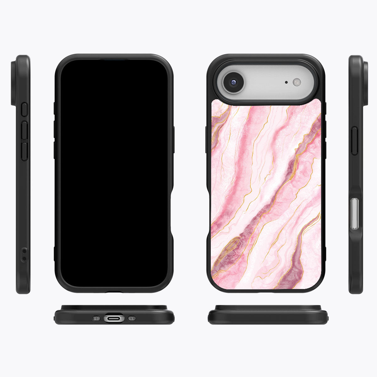 Blushed Marble - iPhone 17 Air Case, #case type_core (magsafe), #case type_core (non magsafe)