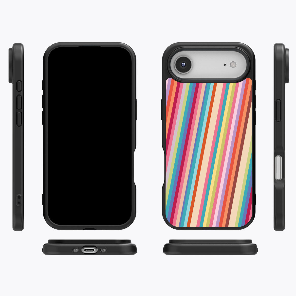 Candy Stripe - iPhone 17 Air Case #case type_core (magsafe), #case type_core (non magsafe)