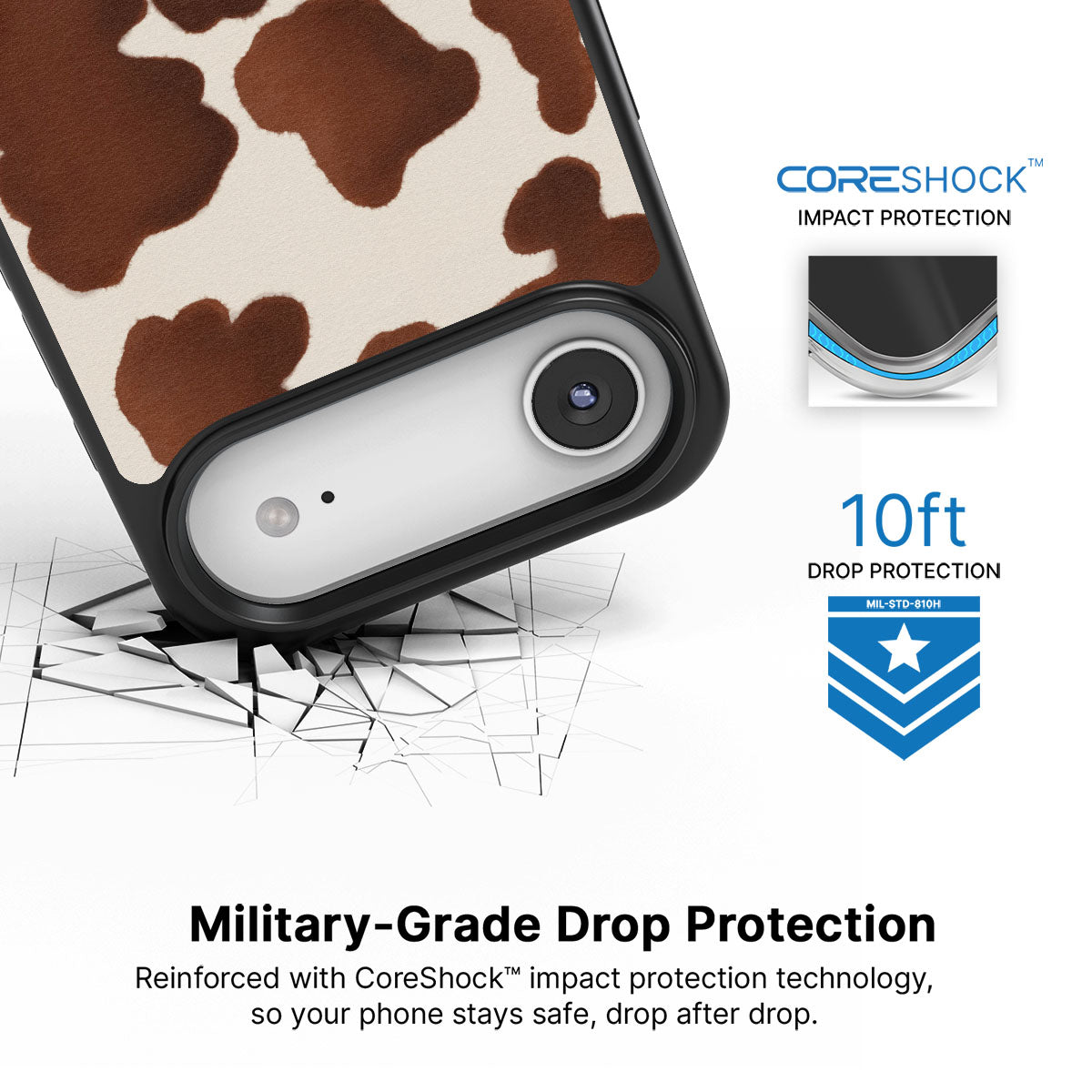 Cocoa Cow - iPhone 17 Air Case #case type_core (magsafe), #case type_core (non magsafe)