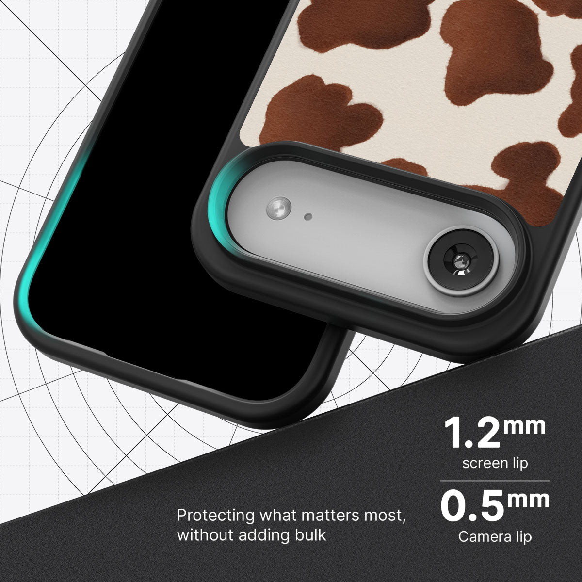 Cocoa Cow - iPhone 17 Air Case #case type_core (magsafe), #case type_core (non magsafe)