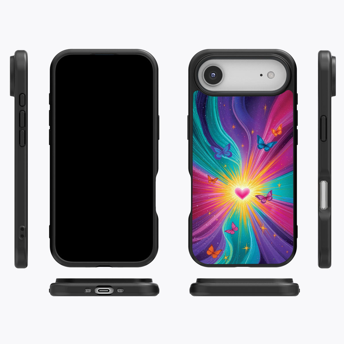 iPhone Air Case with MagSafe – Cosmic Aura