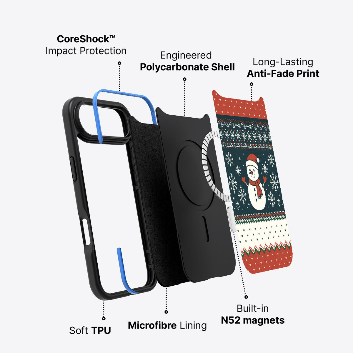 Cozy Christmas - iPhone 17 Air Case #case type_core (magsafe)