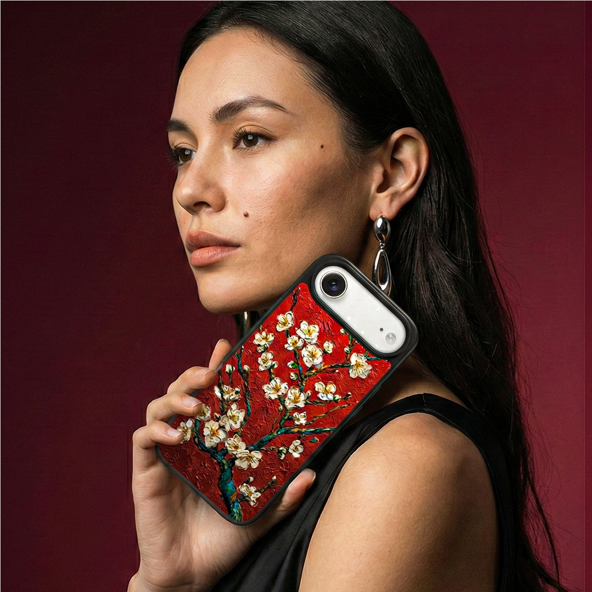 Crimson Blossom - iPhone 17 Air Case