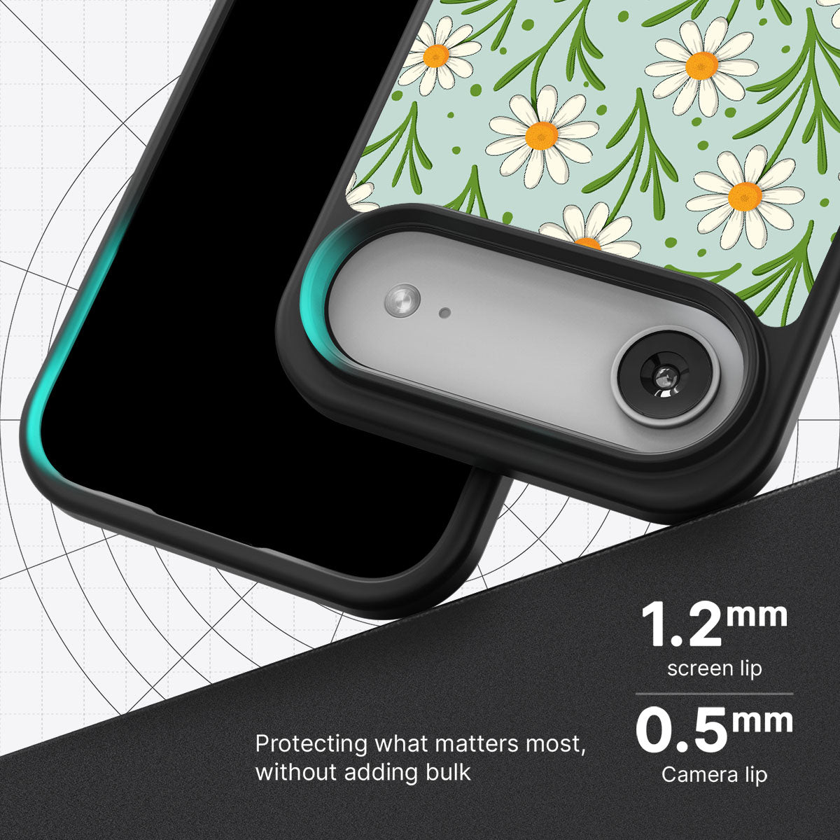 Daisy Flowers - iPhone 17 Air Case #case type_core (magsafe), #case type_core (non magsafe)