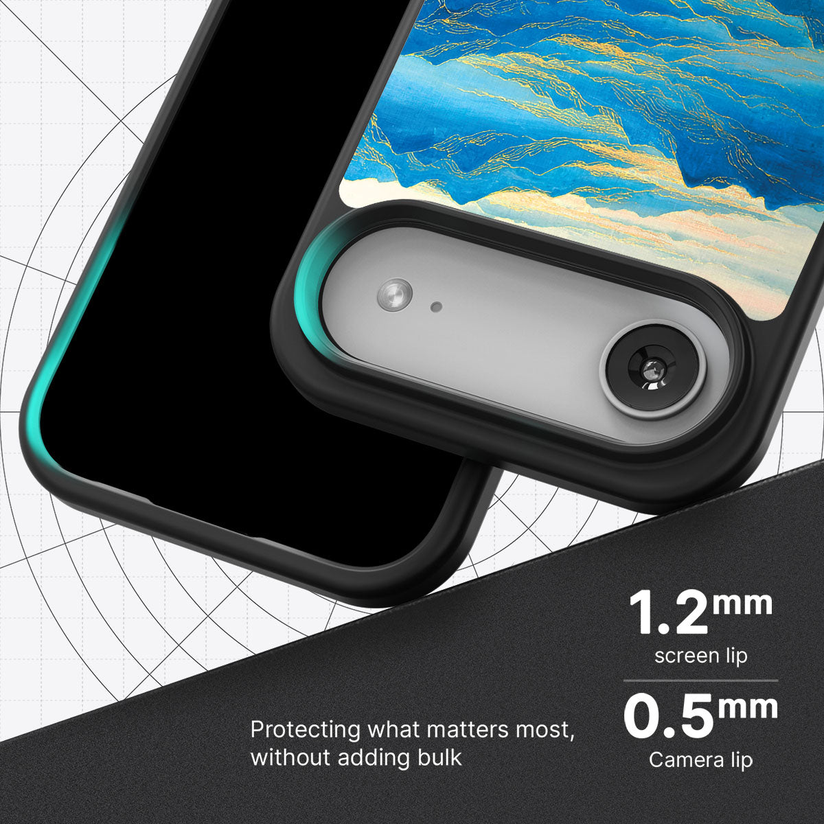 Ethereal Dawn - iPhone 17 Air Case #case type_core (magsafe), #case type_core (non magsafe)