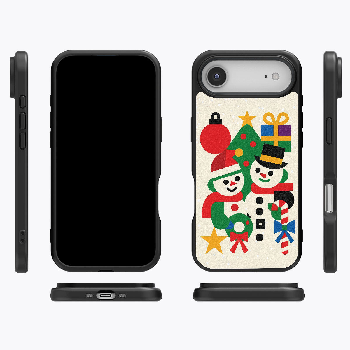 Family Santa - iPhone 17 Air Case #case type_core (magsafe), #case type_core (non magsafe)