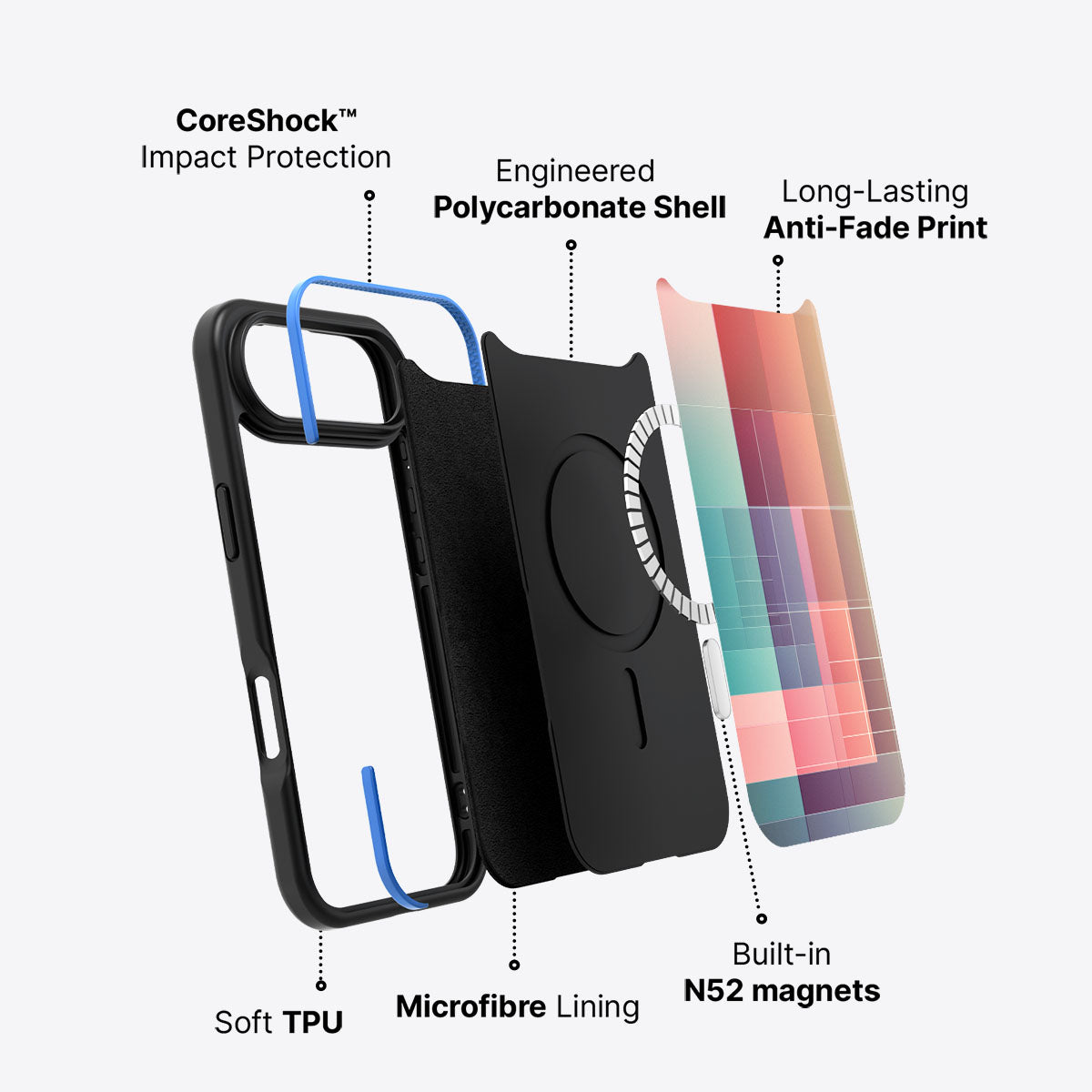 Fibionacci Play - iPhone 17 Air Case #case type_core (magsafe)