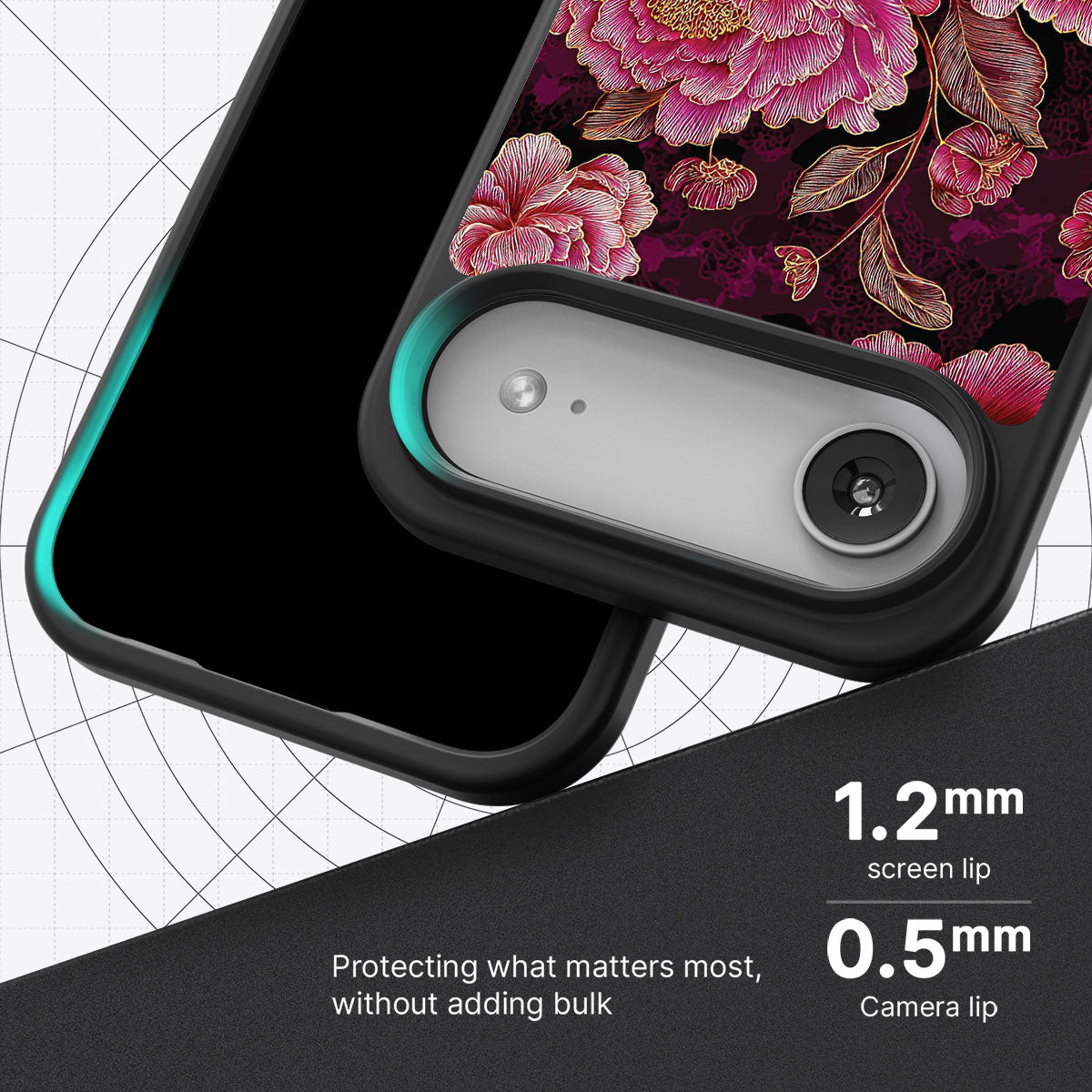 Floral Opulence slim iPhone Air phone case