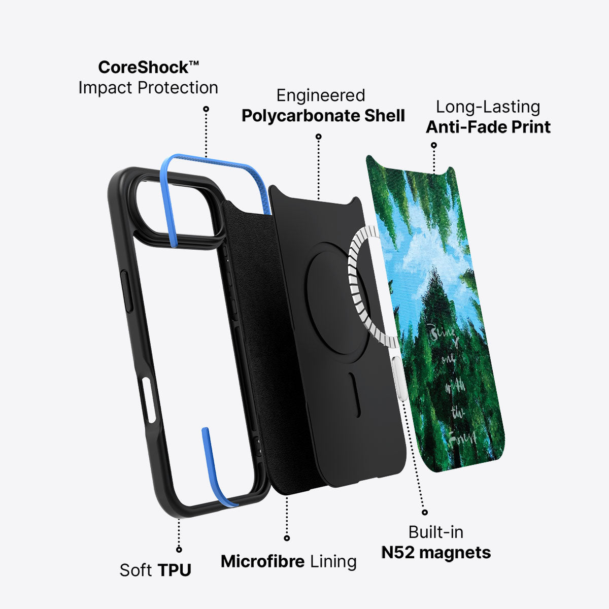 Forest Bathing - iPhone 17 Air Case #case type_core (magsafe)