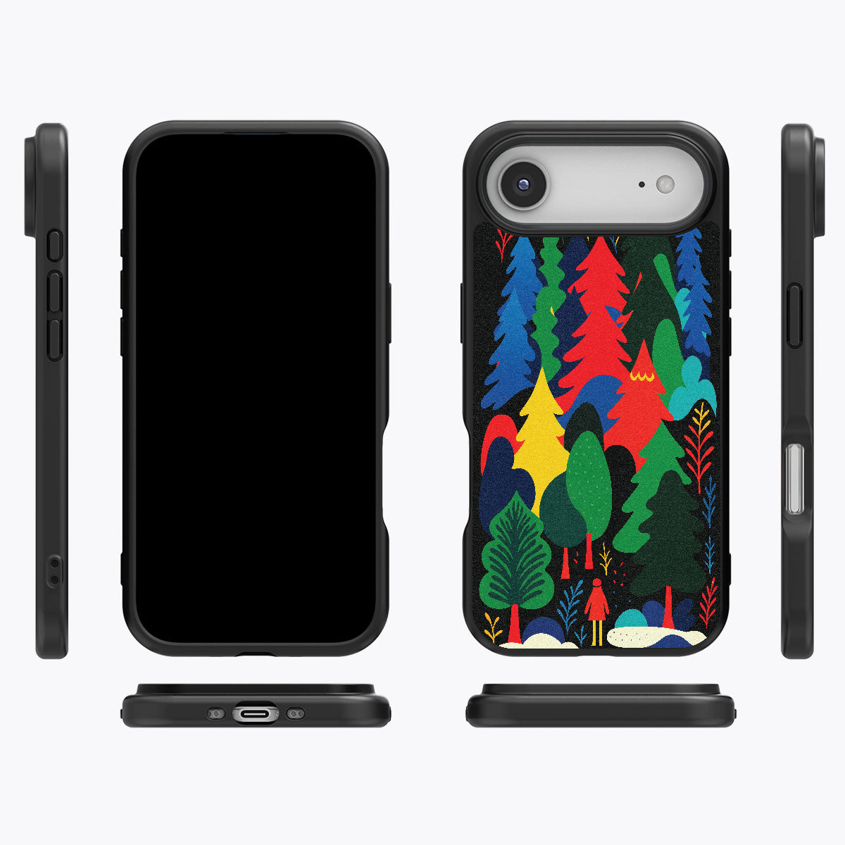 Forest Festivities - iPhone 17 Air Case #case type_core (magsafe), #case type_core (non magsafe)