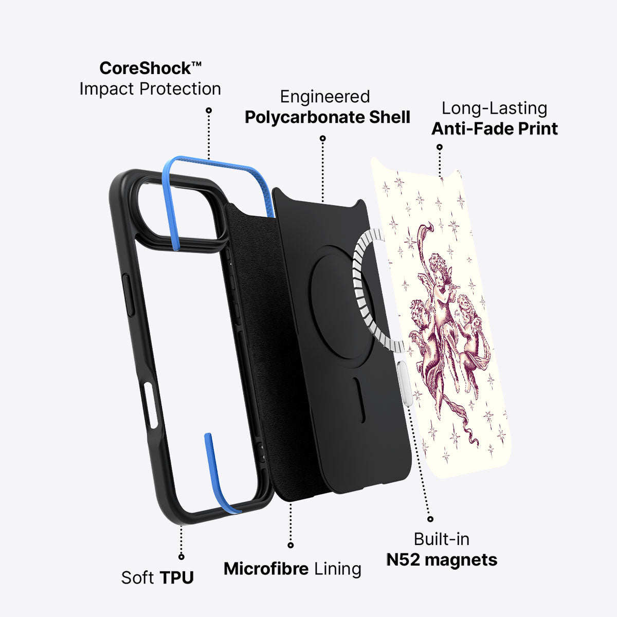 Herald Angels - iPhone 17 Air Case #case type_core (magsafe)