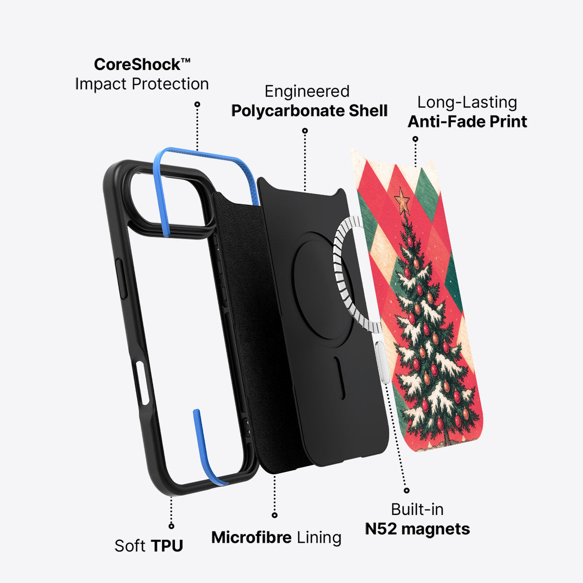 Heritage Christmas - iPhone 17 Air Case #case type_core (magsafe)