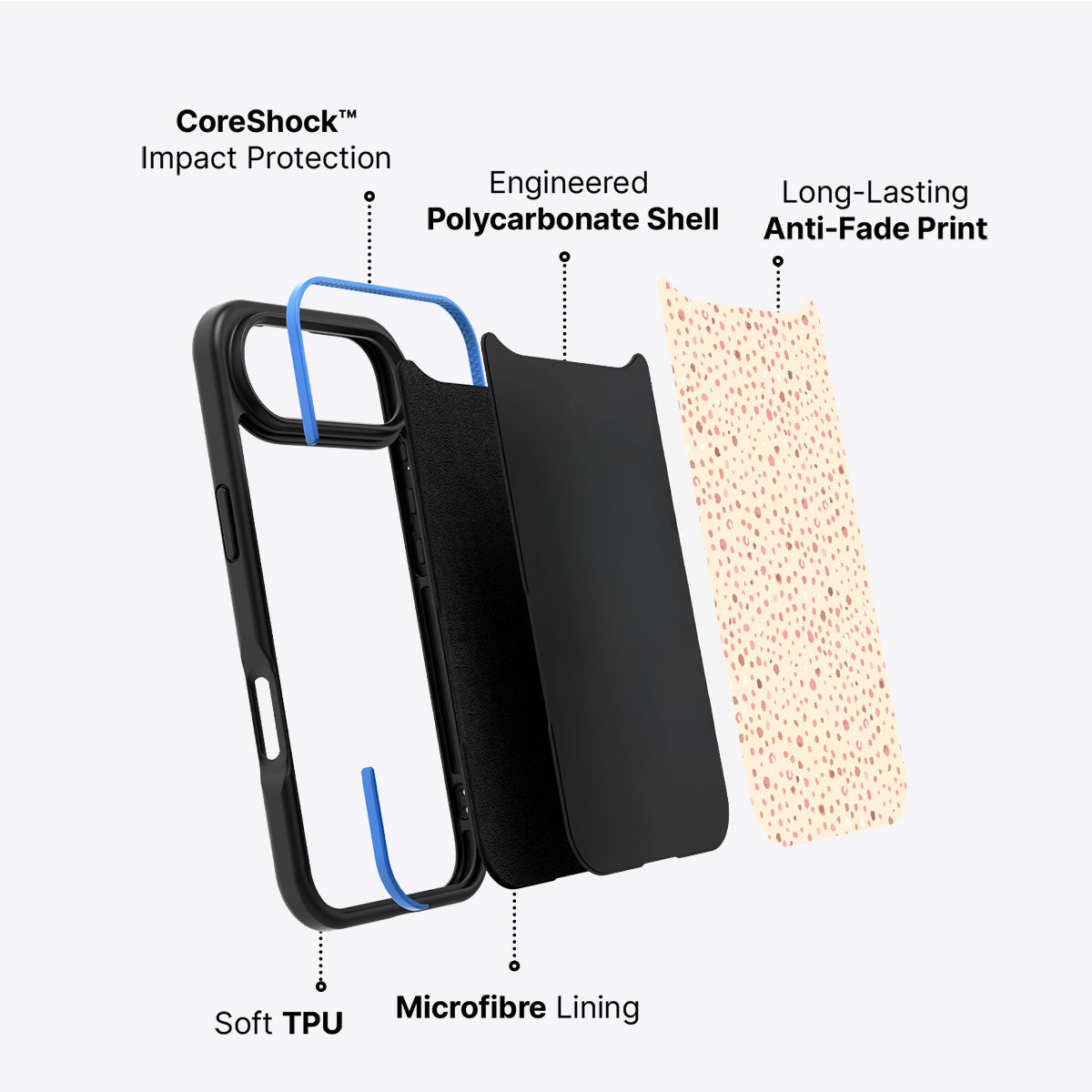 Honey Petal - iPhone 17 Air Case #case type_core (non magsafe)