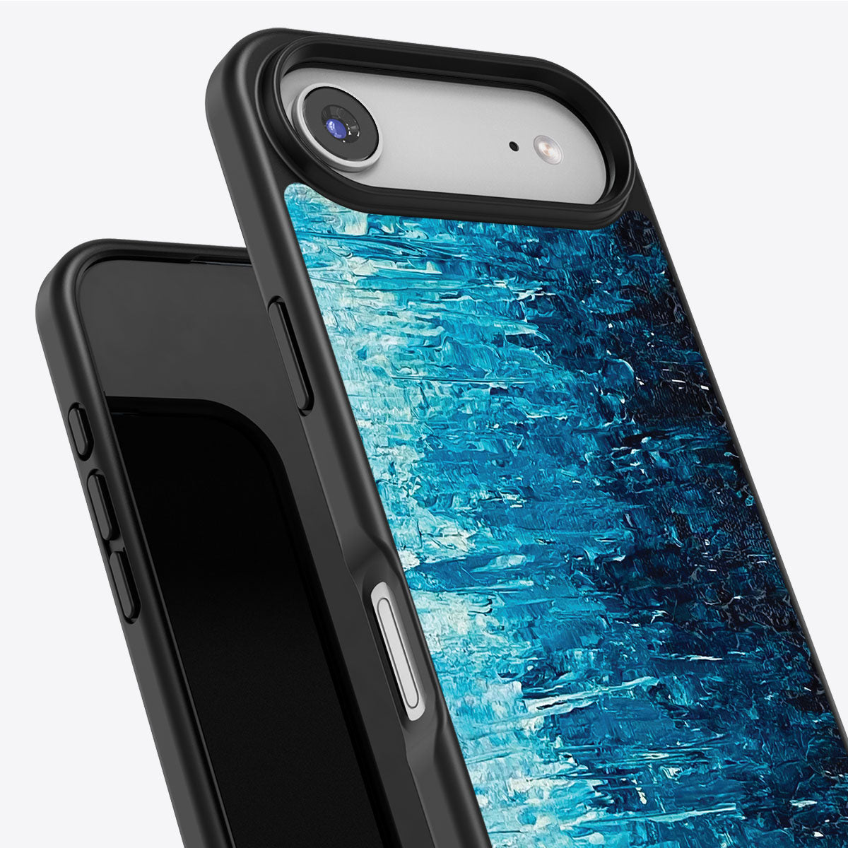Indigo Impasto - iPhone 17 Air Case #case type_core (non magsafe)