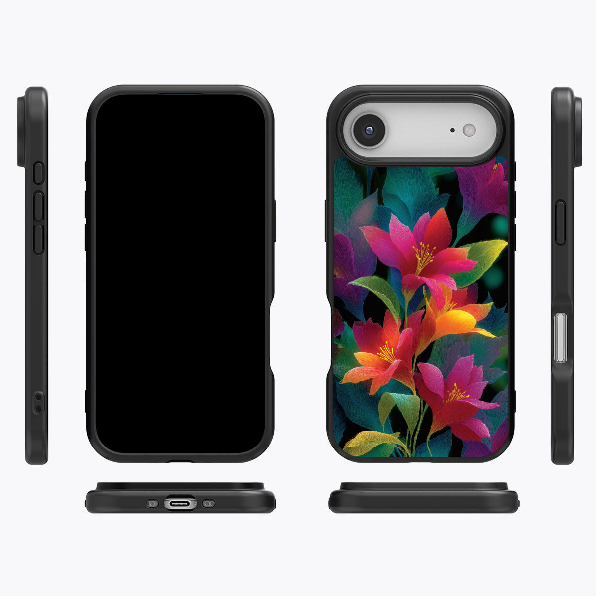 iPhone Air Case with MagSafe – Jungle Bloom