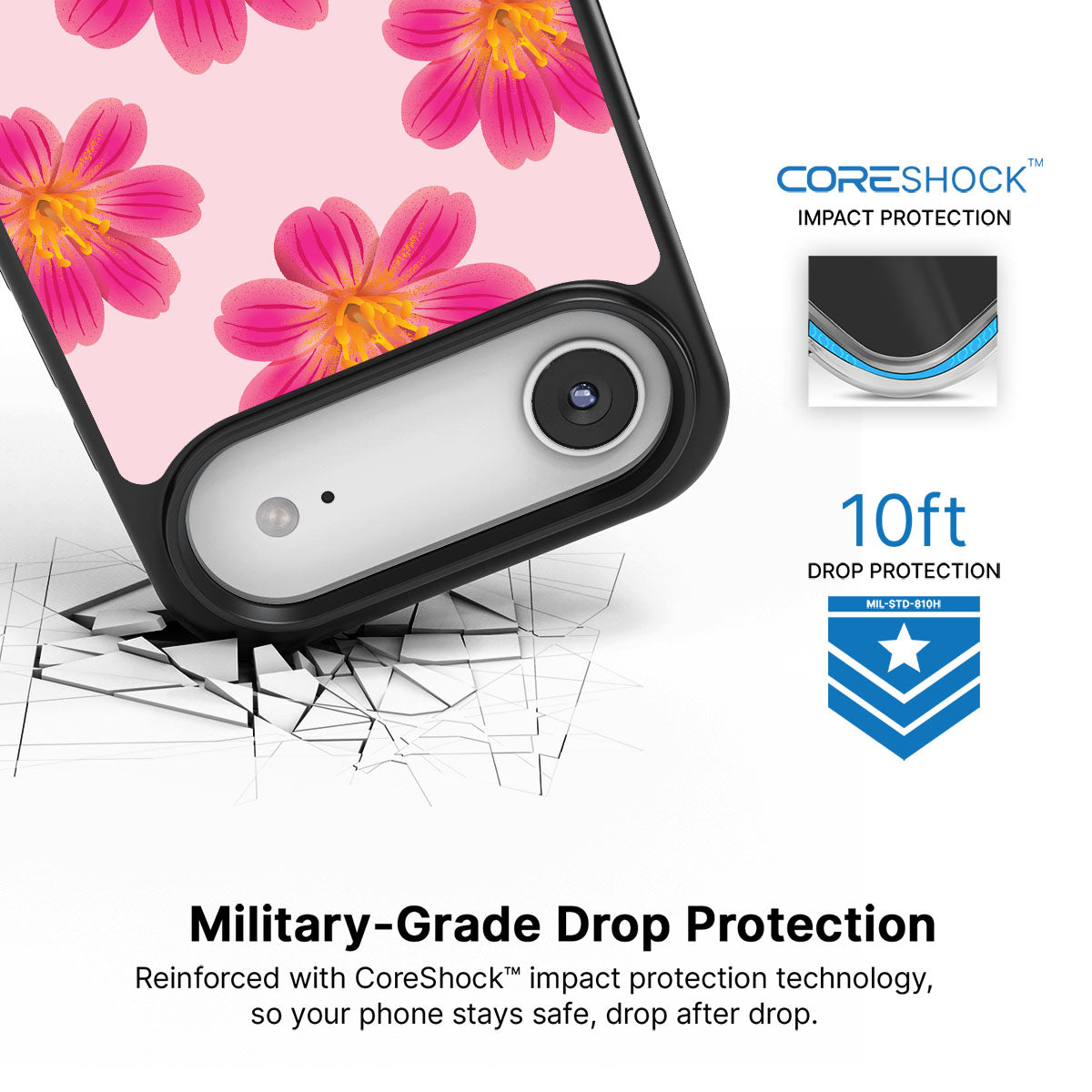 Lewisia Cotyledon - iPhone 17 Air Case #case type_core (magsafe), #case type_core (non magsafe)