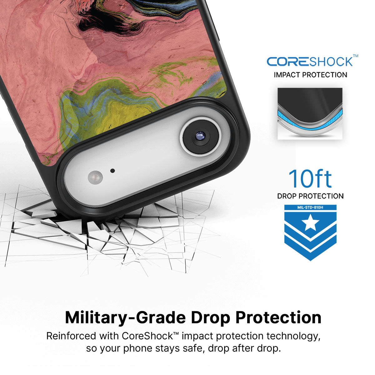 Melting Icecream - iPhone 17 Air Case, #case type_core (magsafe), #case type_core (non magsafe)