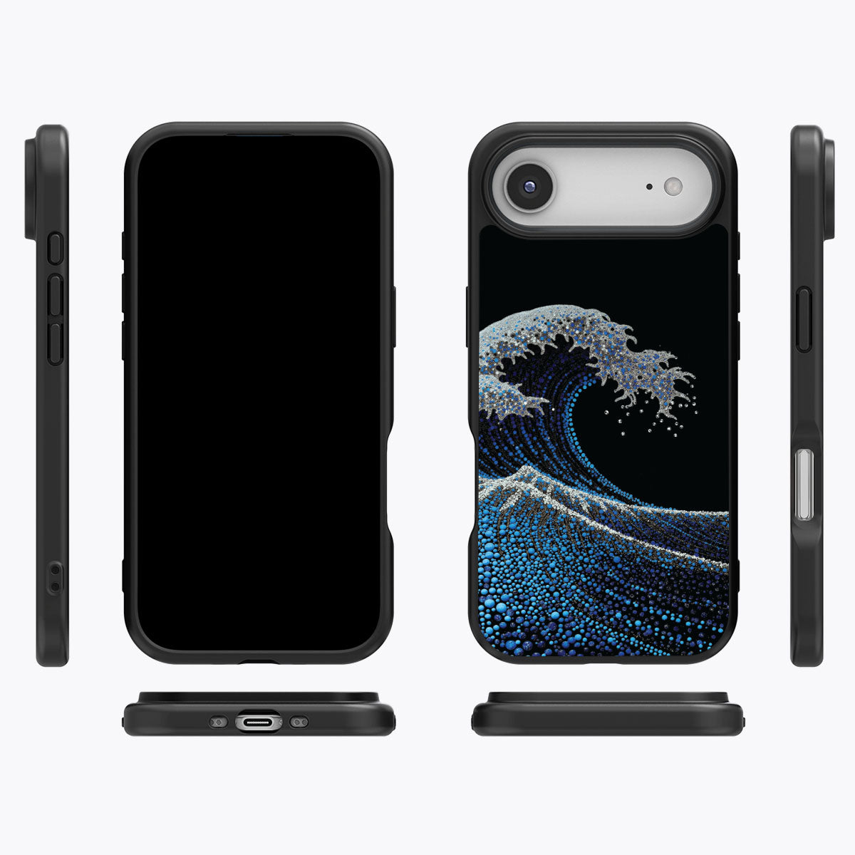 iPhone Air Case with MagSafe – Midnight Tide
