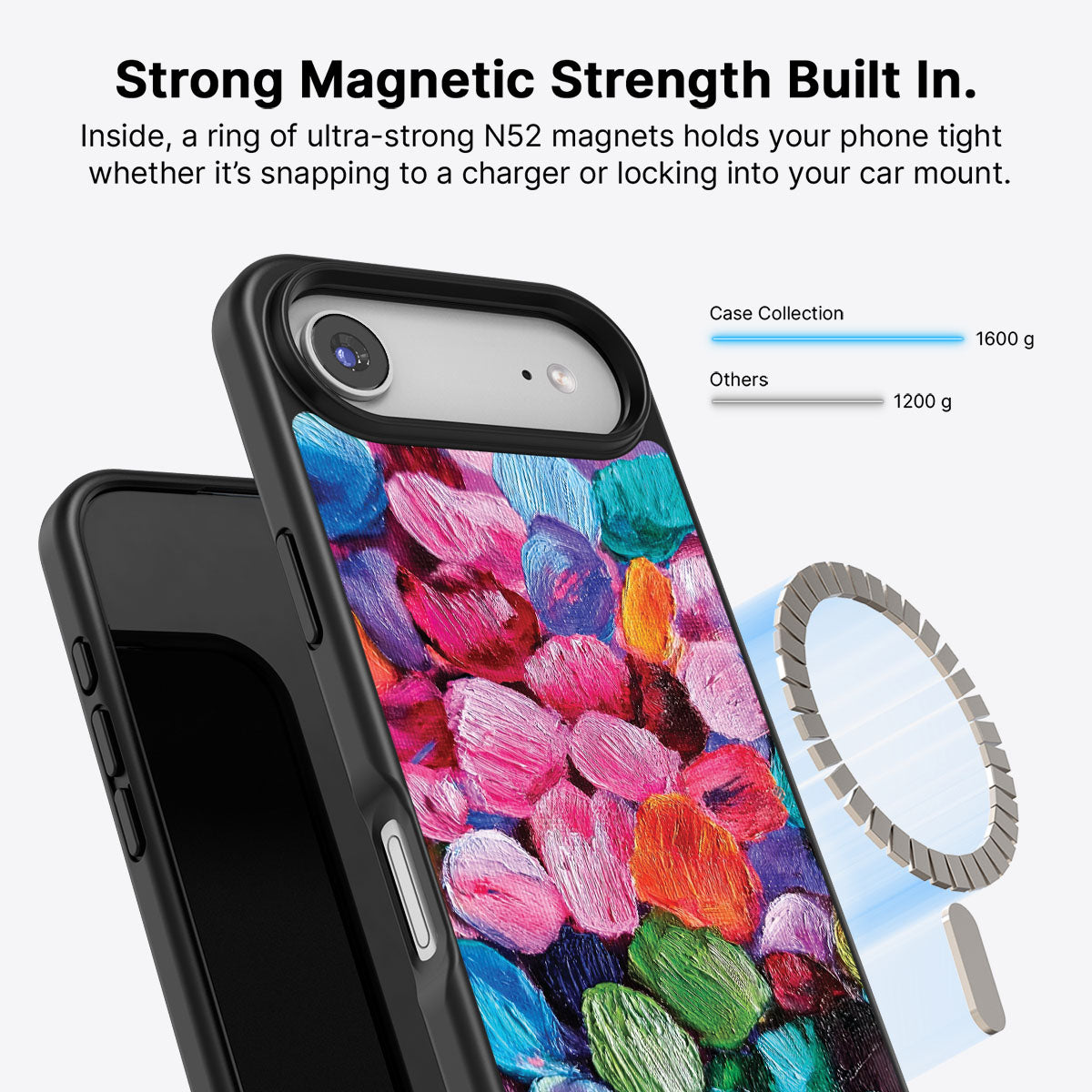 iPhone Air Case with MagSafe – Petal Mosaic