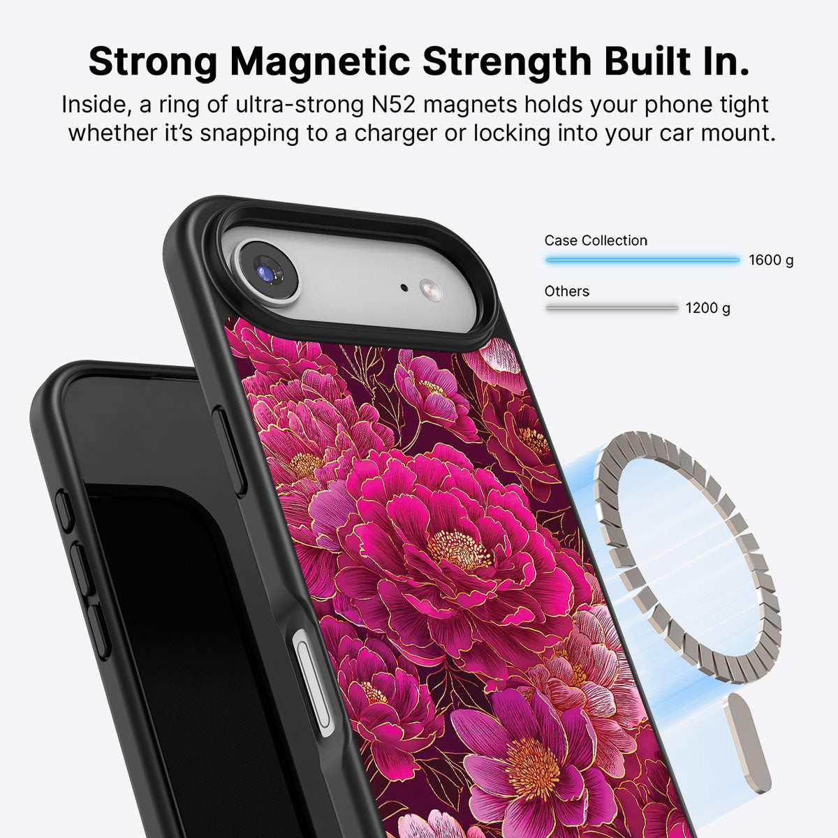 iPhone Air MagSafe case – Pink Reverie design