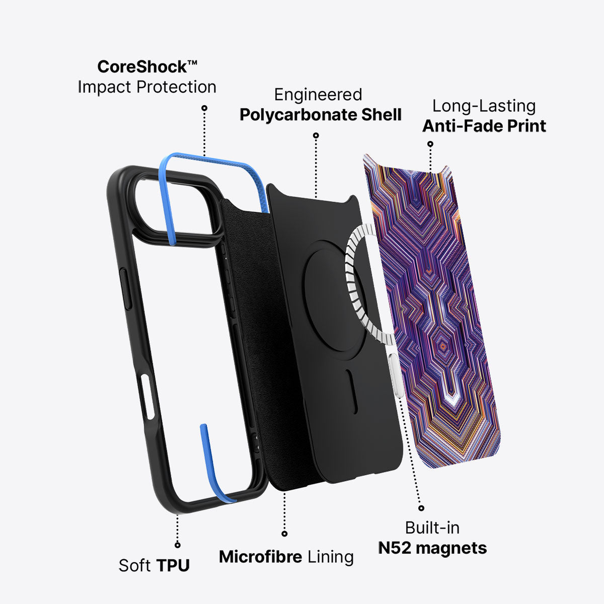 Radiant Core - iPhone 17 Air Case, #case type_core (magsafe)