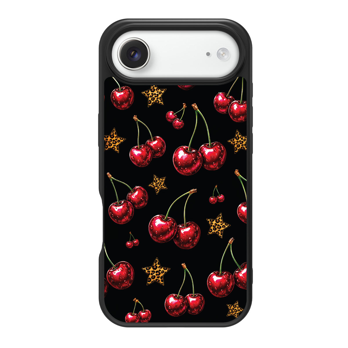 Rebel Cherry design back view – iPhone Air case