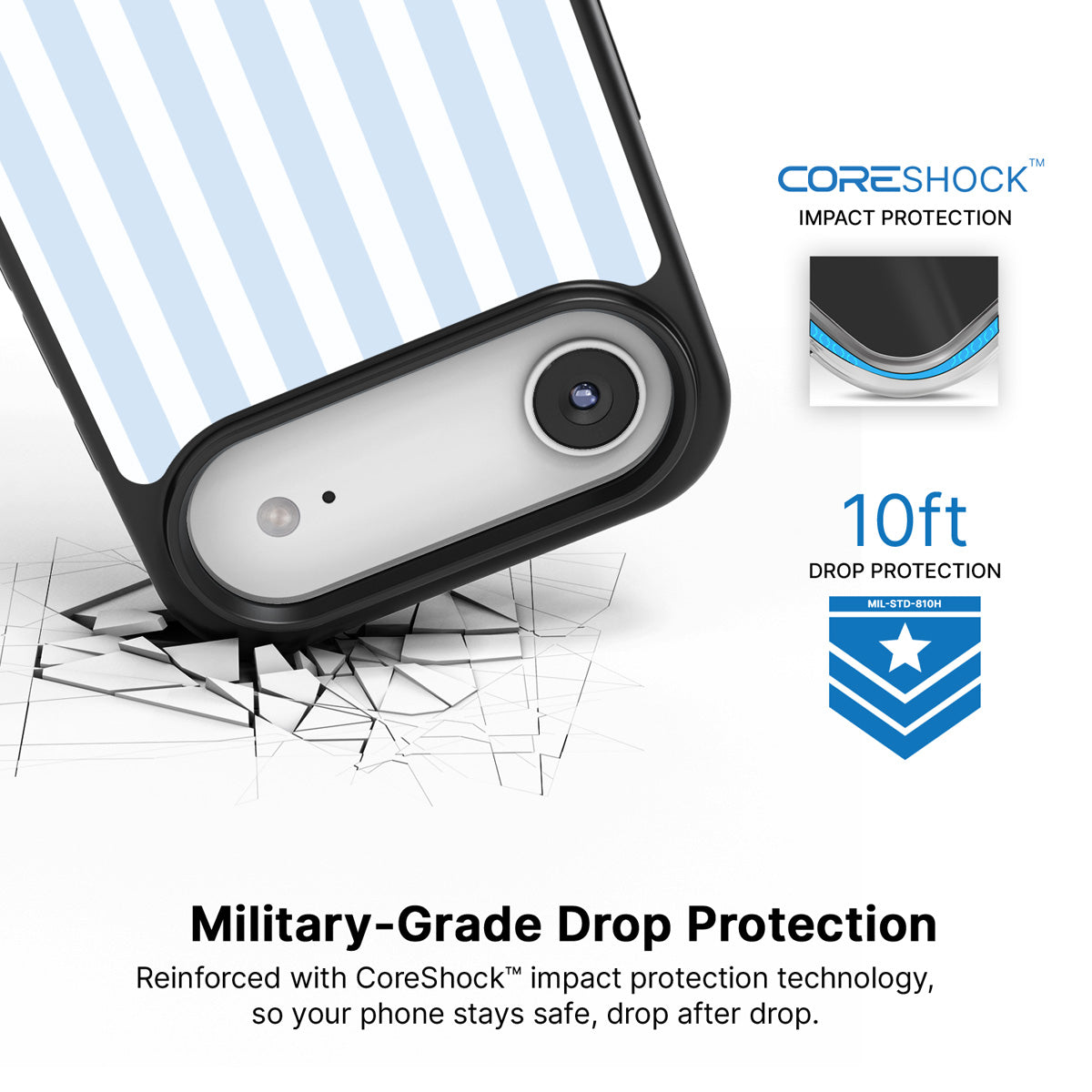 Riviera iPhone Air case with drop protection