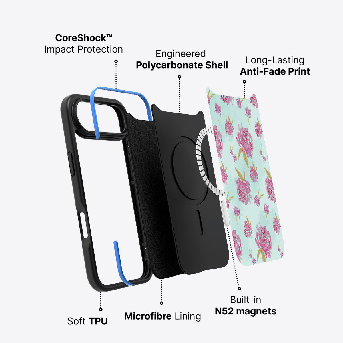 Rose Impressions - iPhone 17 Air Case #case type_core (magsafe)