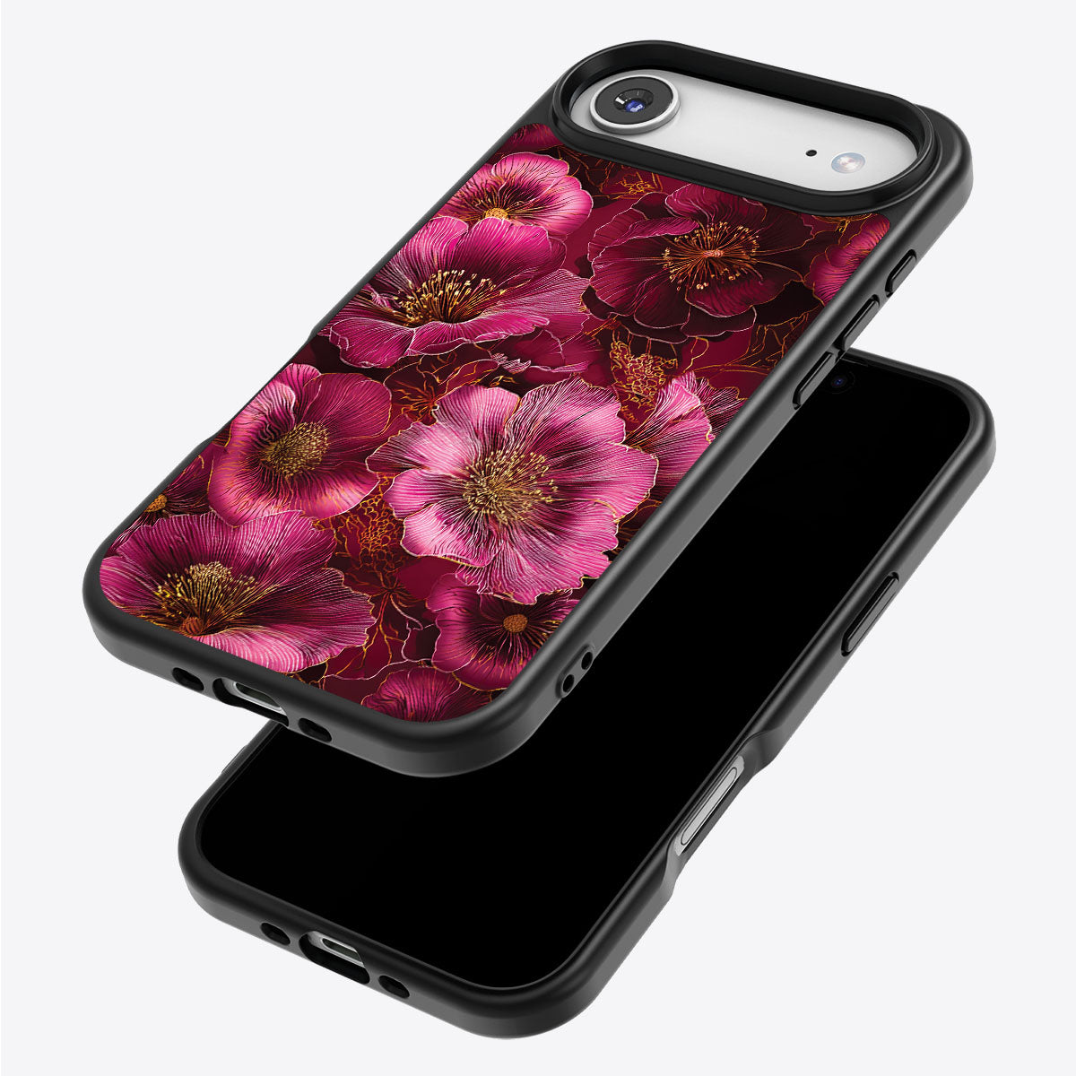 Ruby Flora - iPhone 17 Air Case #case type_core (magsafe), #case type_core (non magsafe)