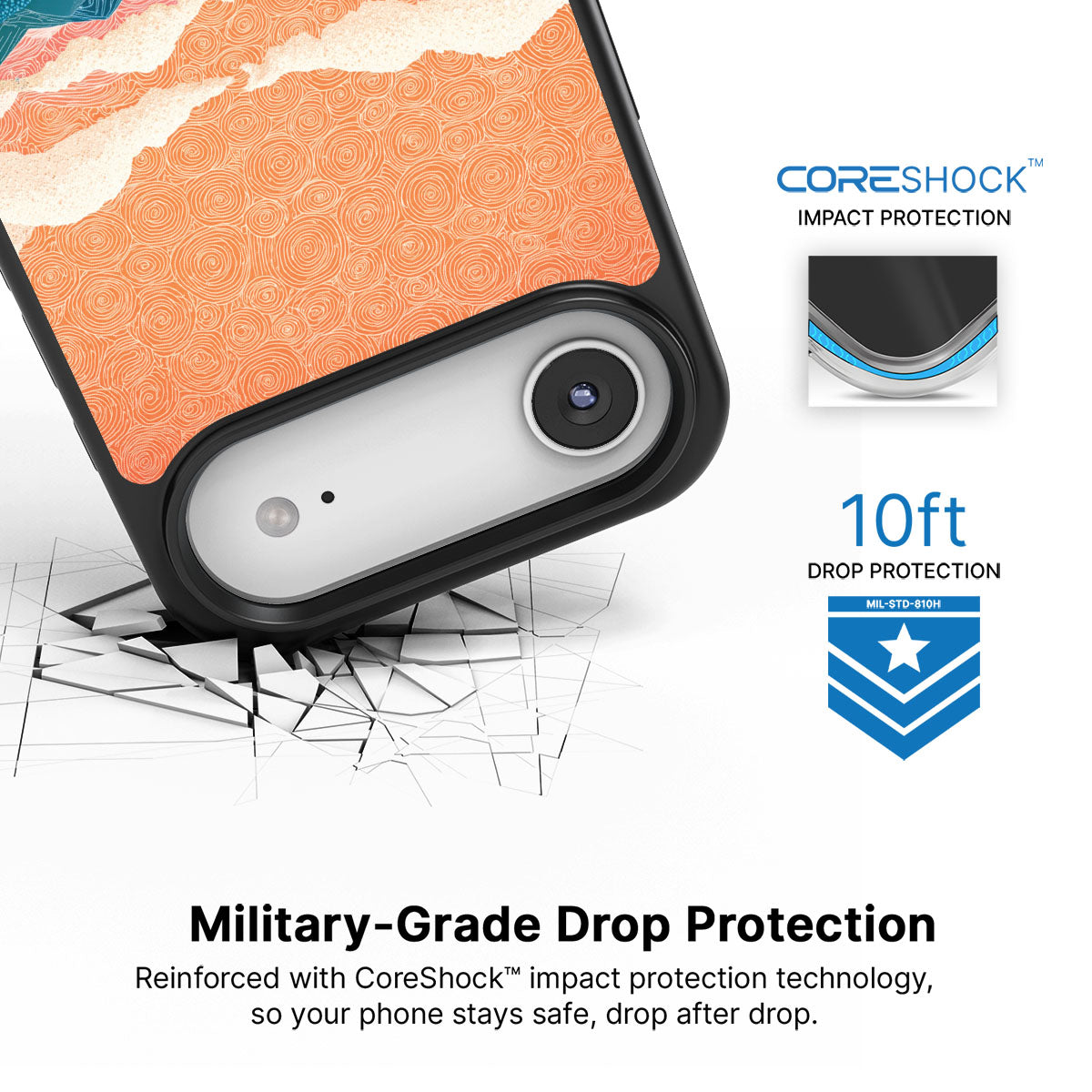 iPhone Air Case with MagSafe – Soft Horizon