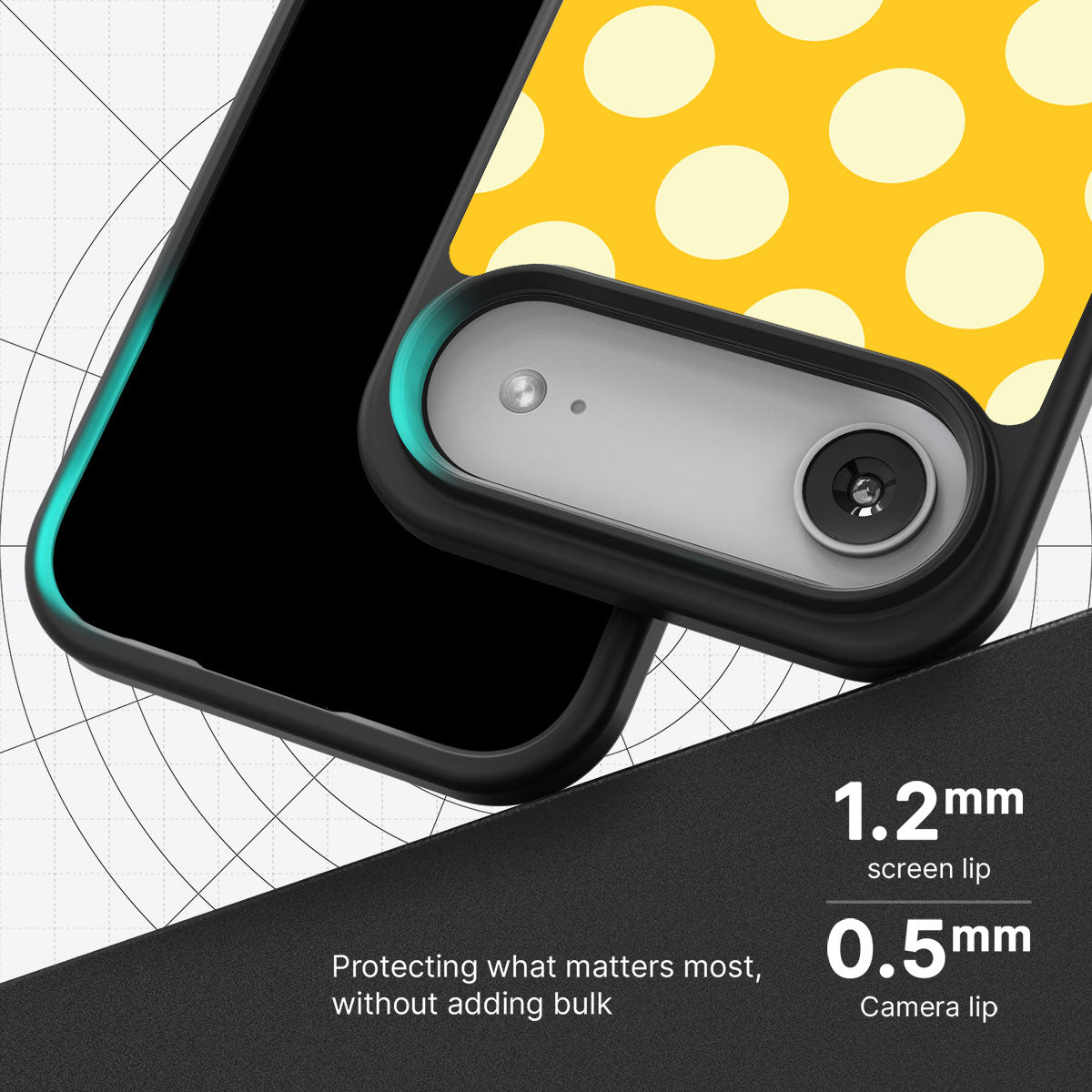 Sunny Dots - iPhone 17 Air Case #case type_core (magsafe), #case type_core (non magsafe)